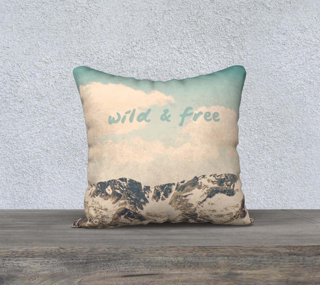 Wild and Free Pillow preview #1