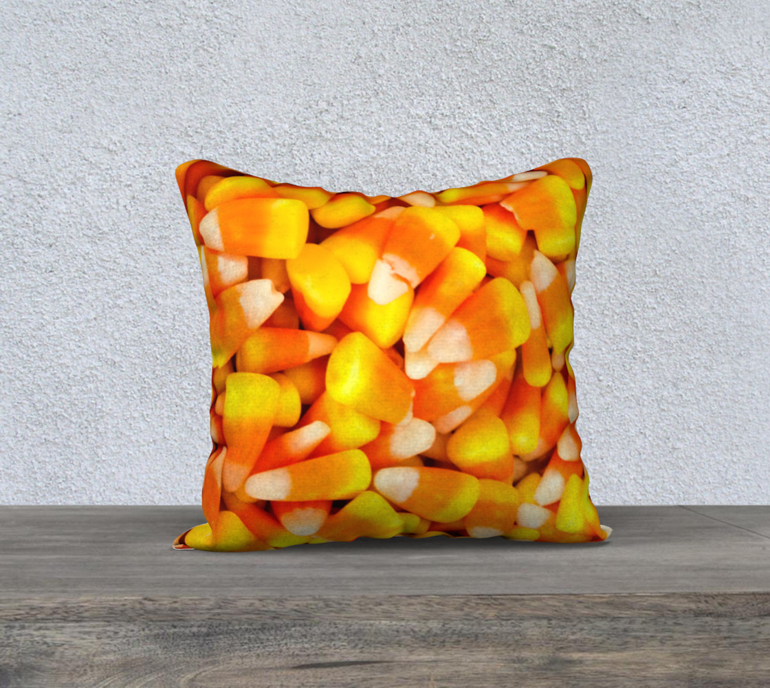 Candy Corn Pillow 3D preview