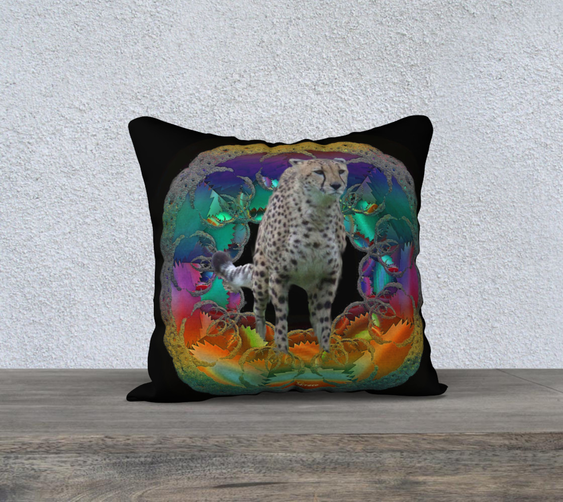 Cheetah Pillow preview #1