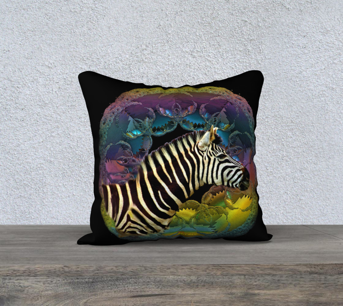 Zebra Pillow preview #1