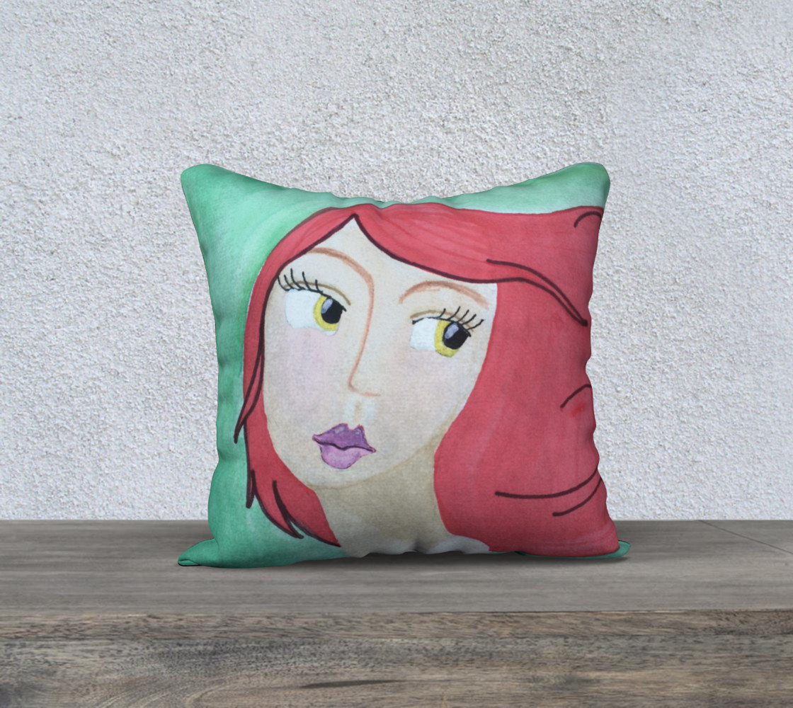 Serious 18" Pillow Case preview #1
