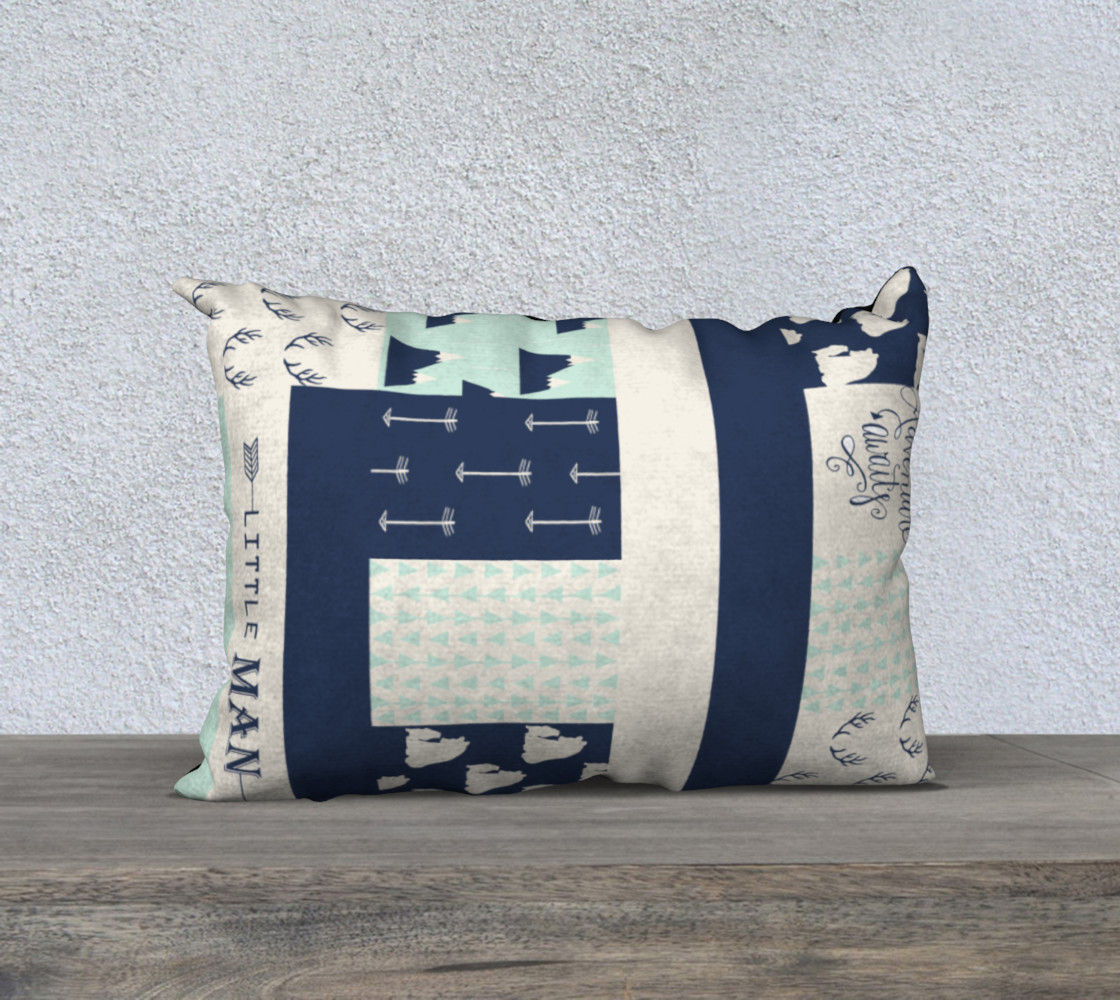 Little man pillow preview #1