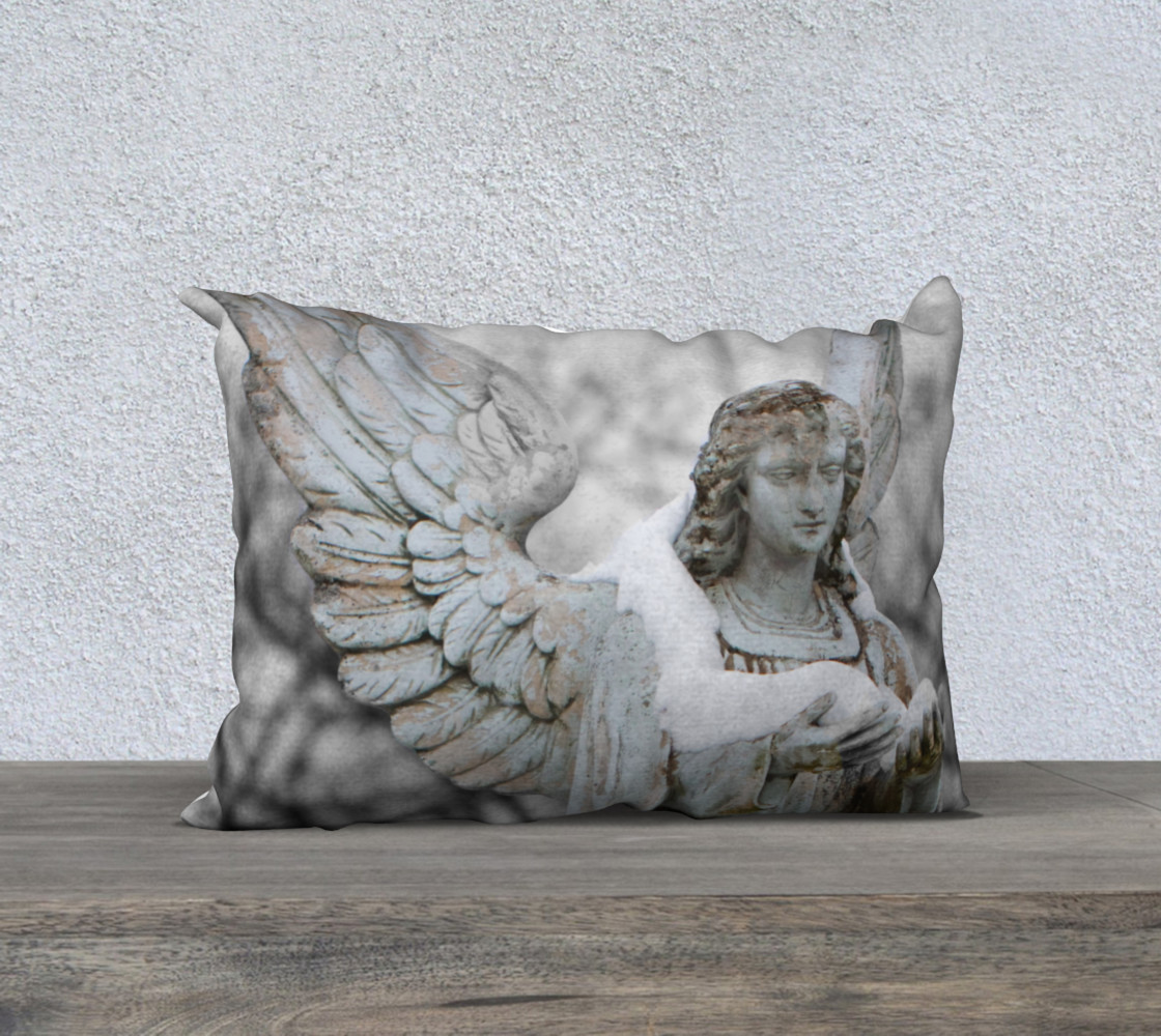 Snow Angel 20x14 pillow preview #1