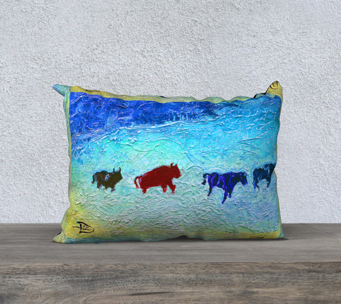Ice Age Pillow Case preview #1