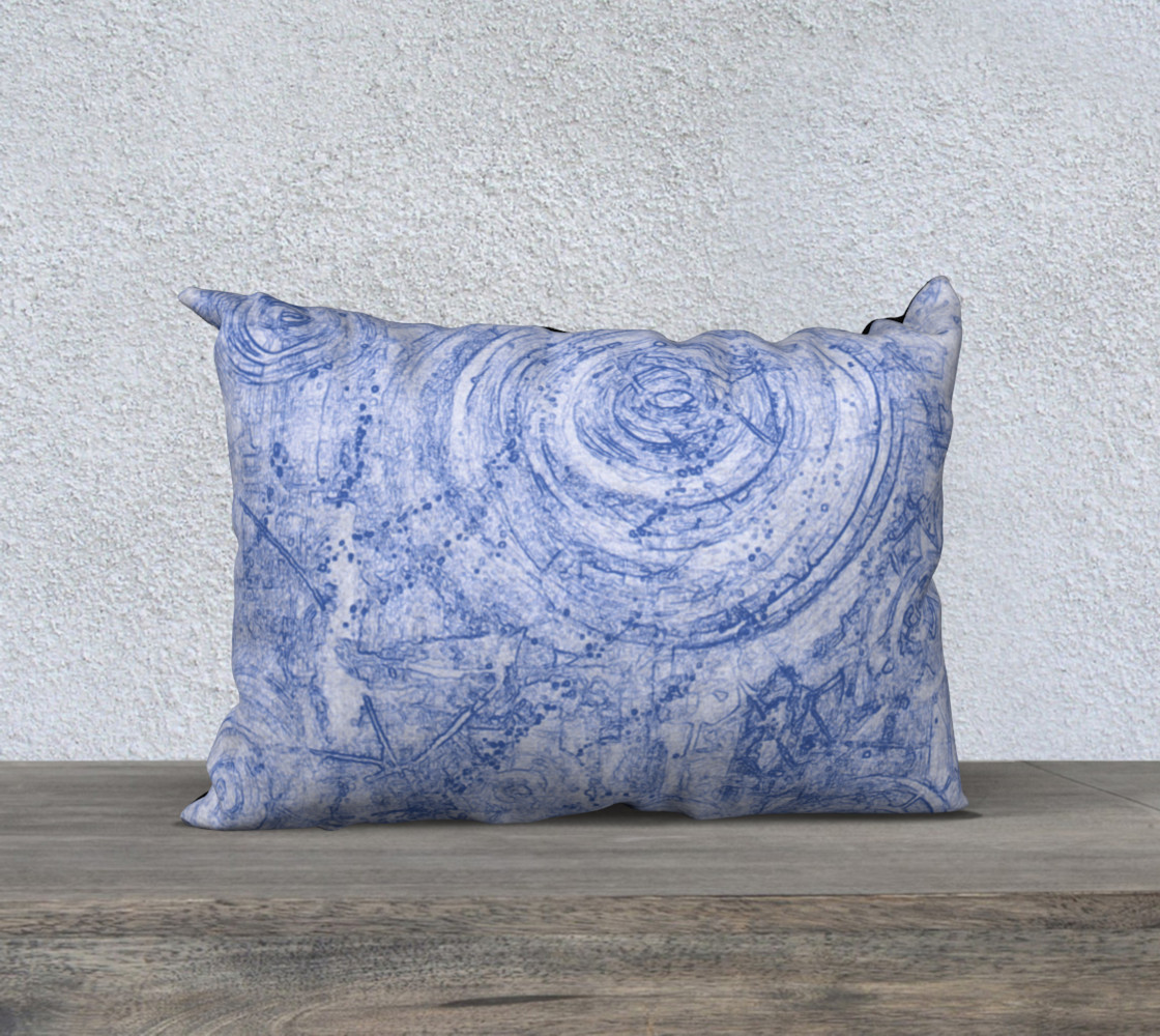Blue and White Circles preview #1
