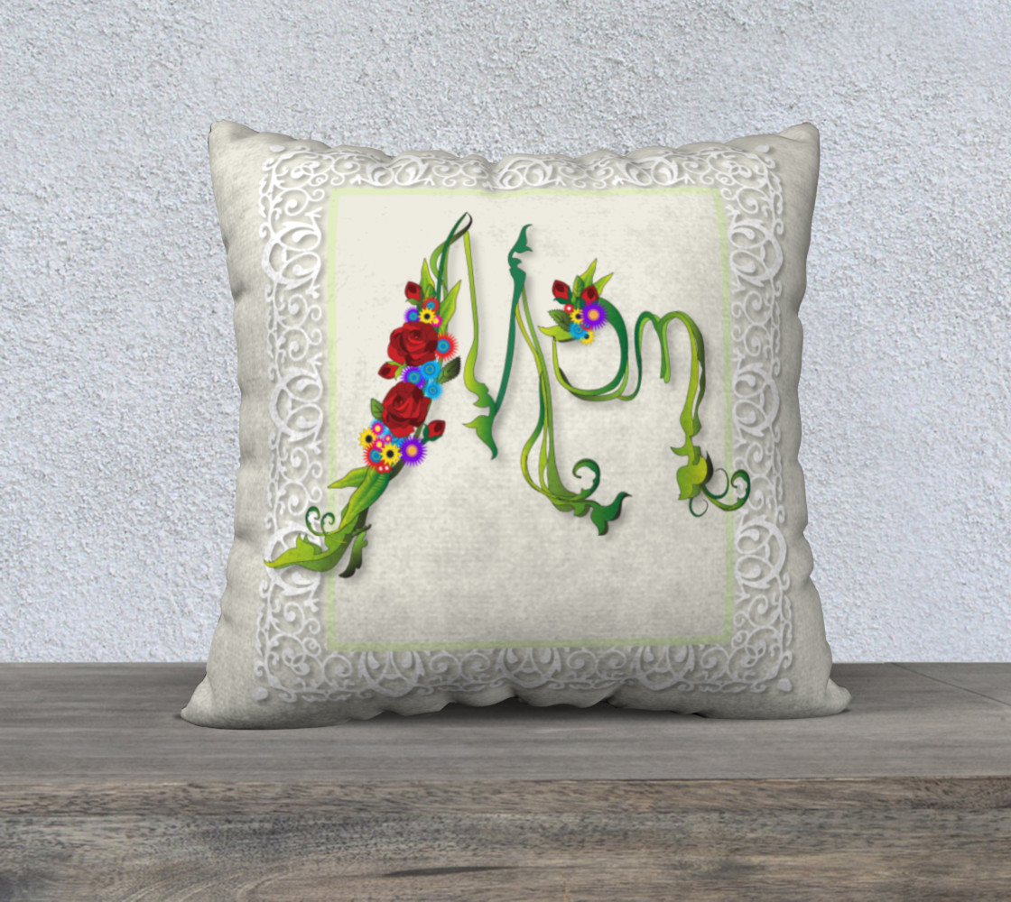 Mom - Mother's Day pillow preview #1