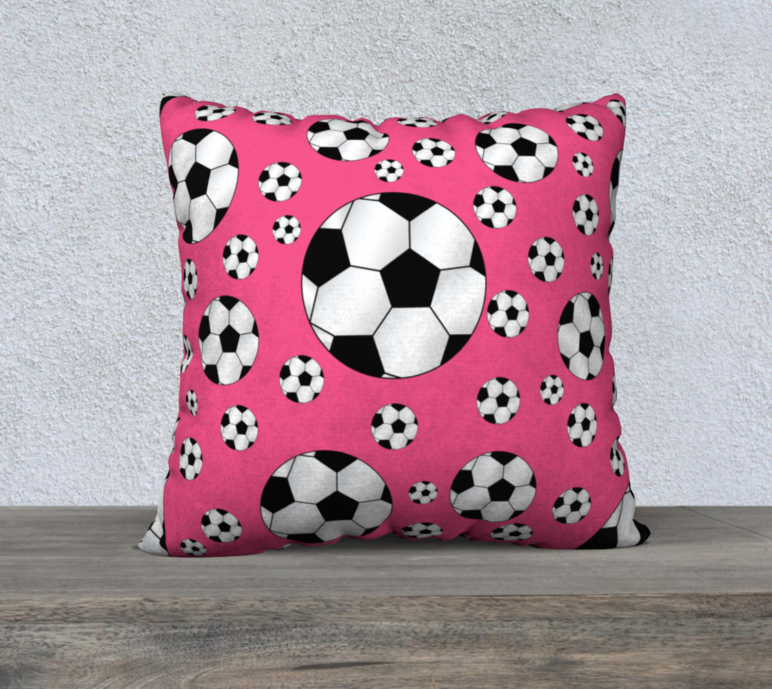 Pink soccer balls preview #1