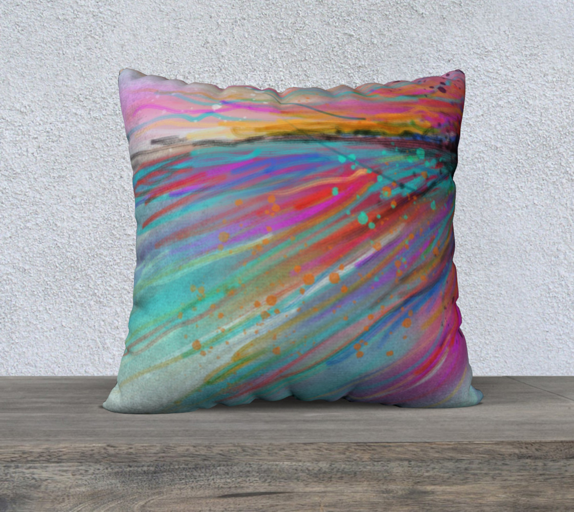 Coussin 22x22 paysage preview #1