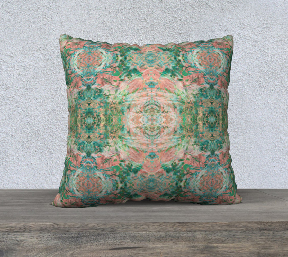 New Mock Floral Abstract Tribal Ikat Pattern preview #1