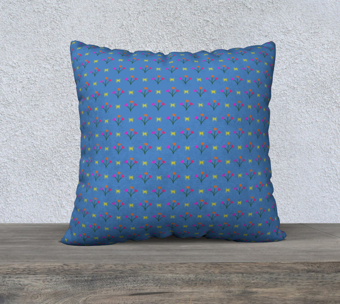 Flower Fields 22x22 Pillow Case preview #1