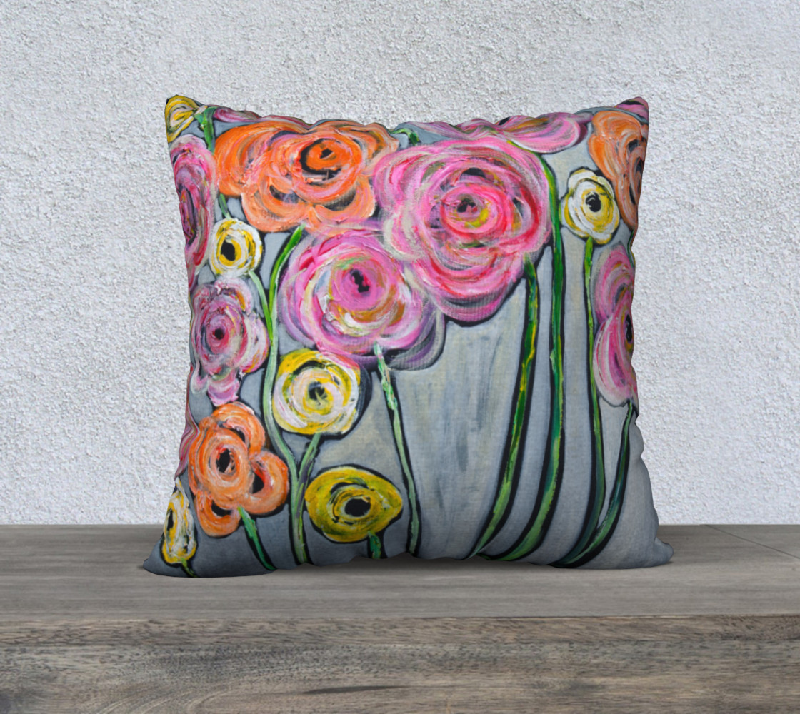 Aperçu de bloom where you are planted pillow 22 #1