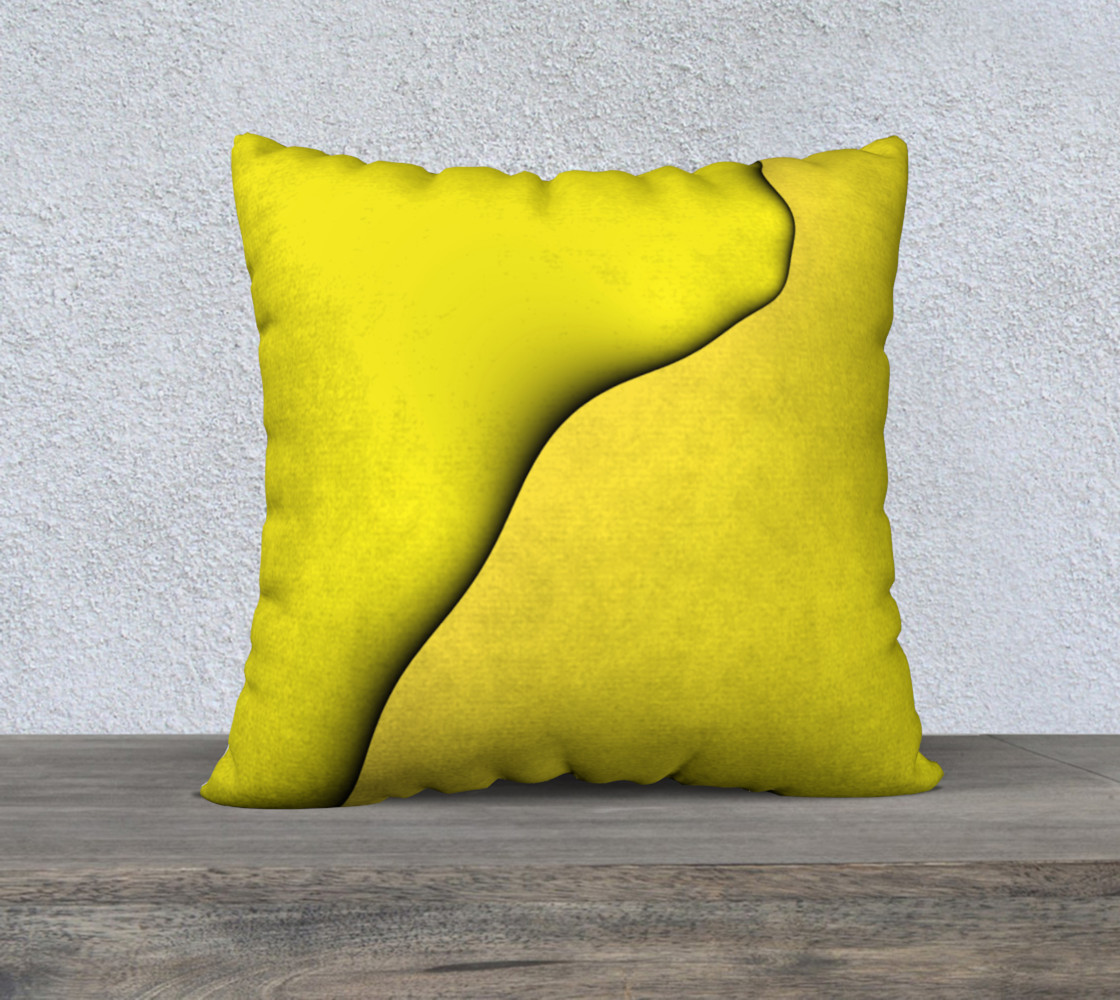 Liquid Sunshine Pillow Case 3D preview