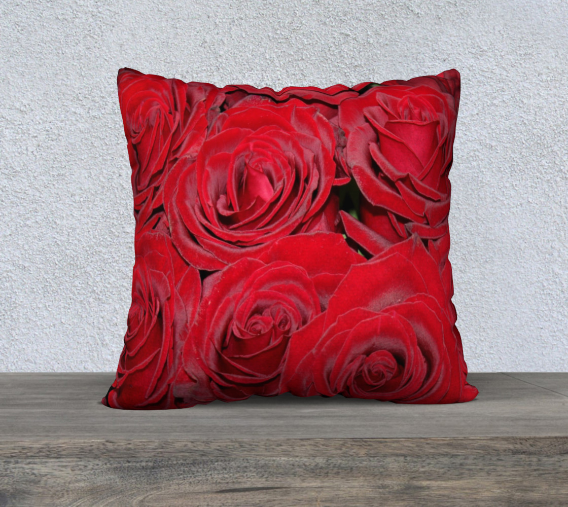 Romantic Red Roses Floral Design preview #1