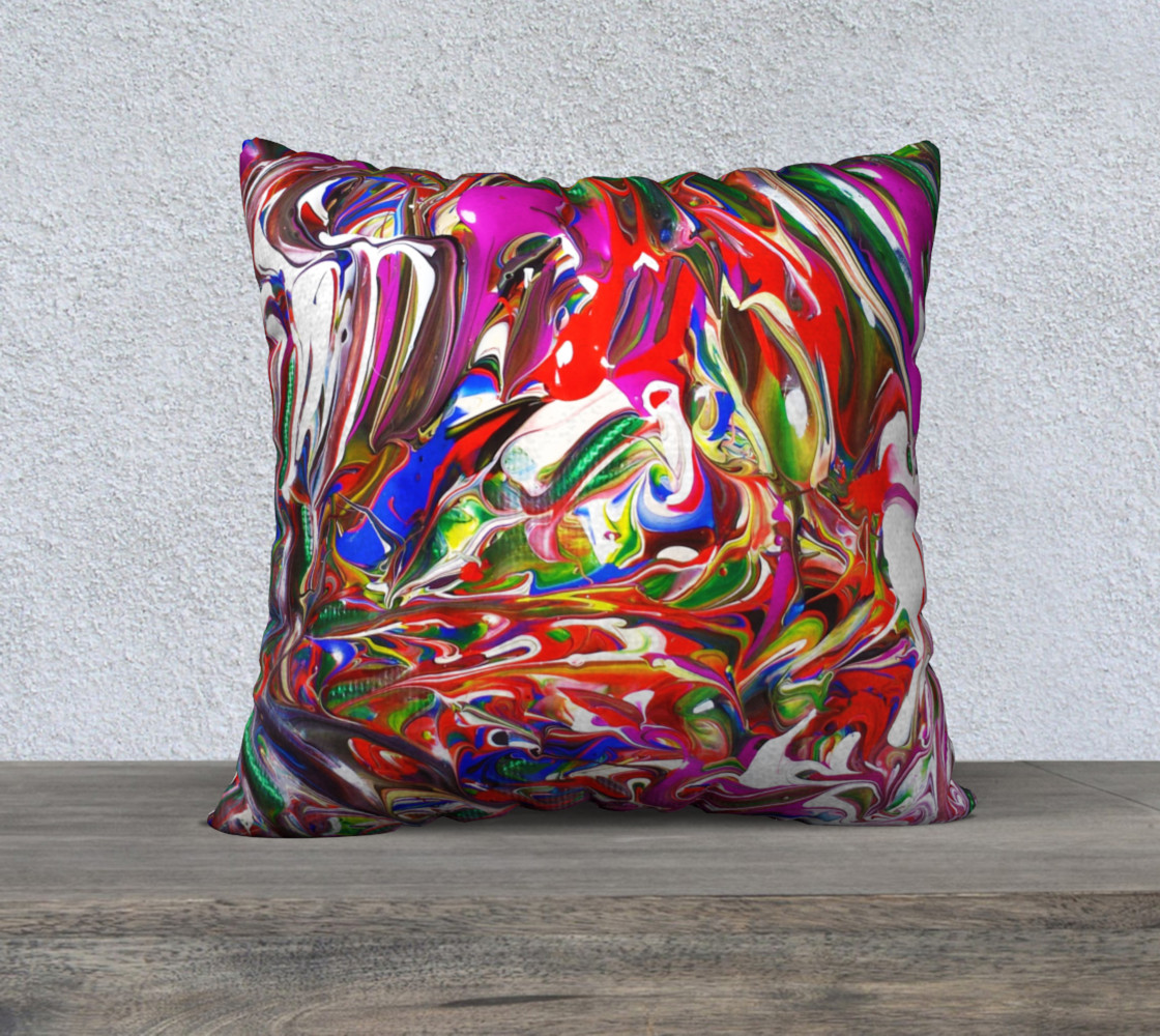 LArge Happiness Pillow preview #1