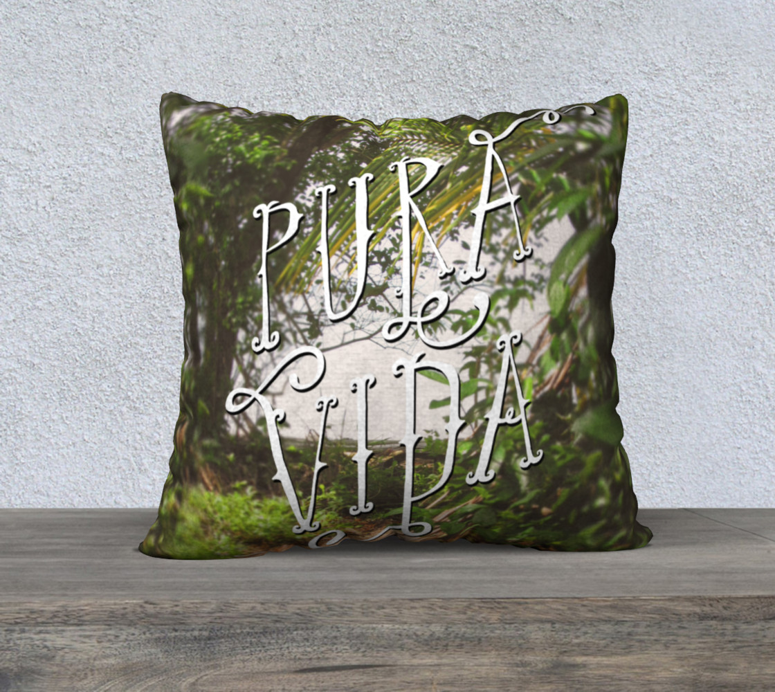 Pura Vida large Pillow preview #1