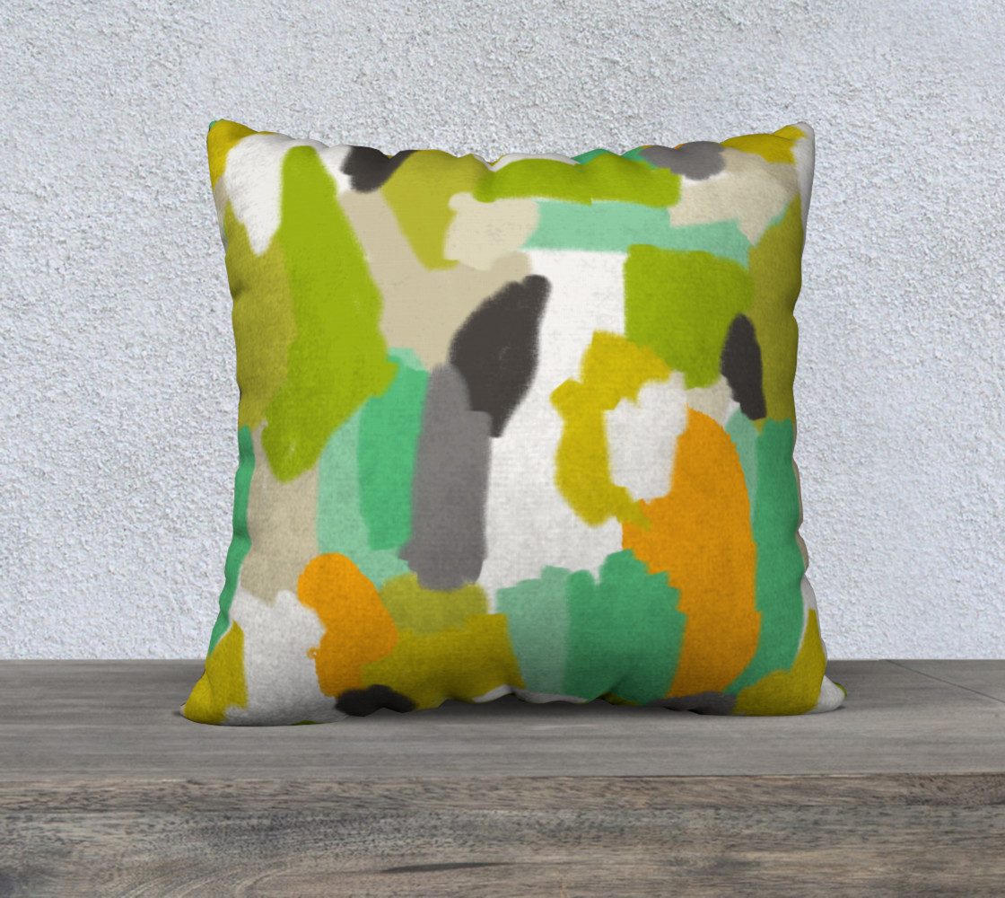 Patience of Wild Things 22 inch Pillow Case preview #1
