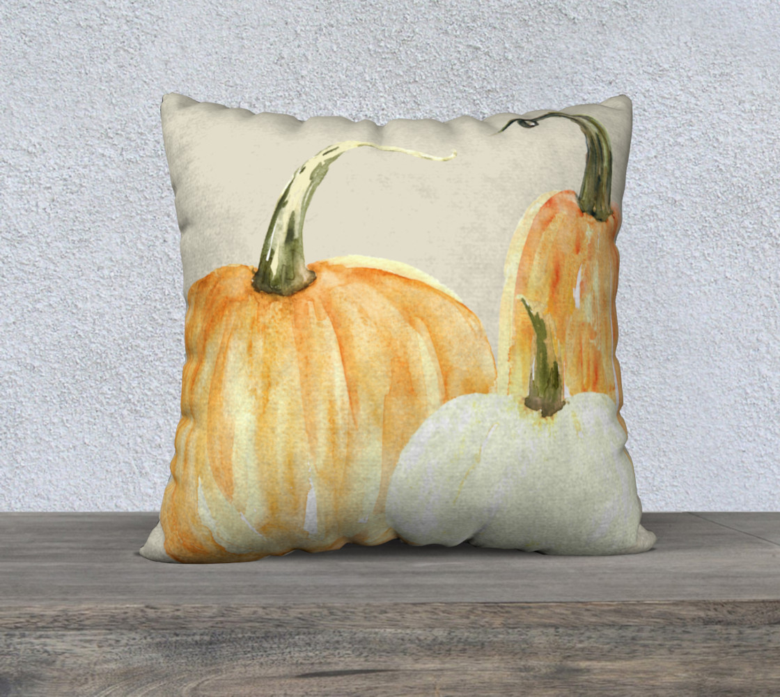 Aperçu de Pumpkin Decor Pillow #1