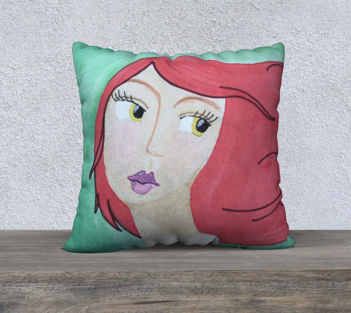 Serious 22" Pillow preview #1
