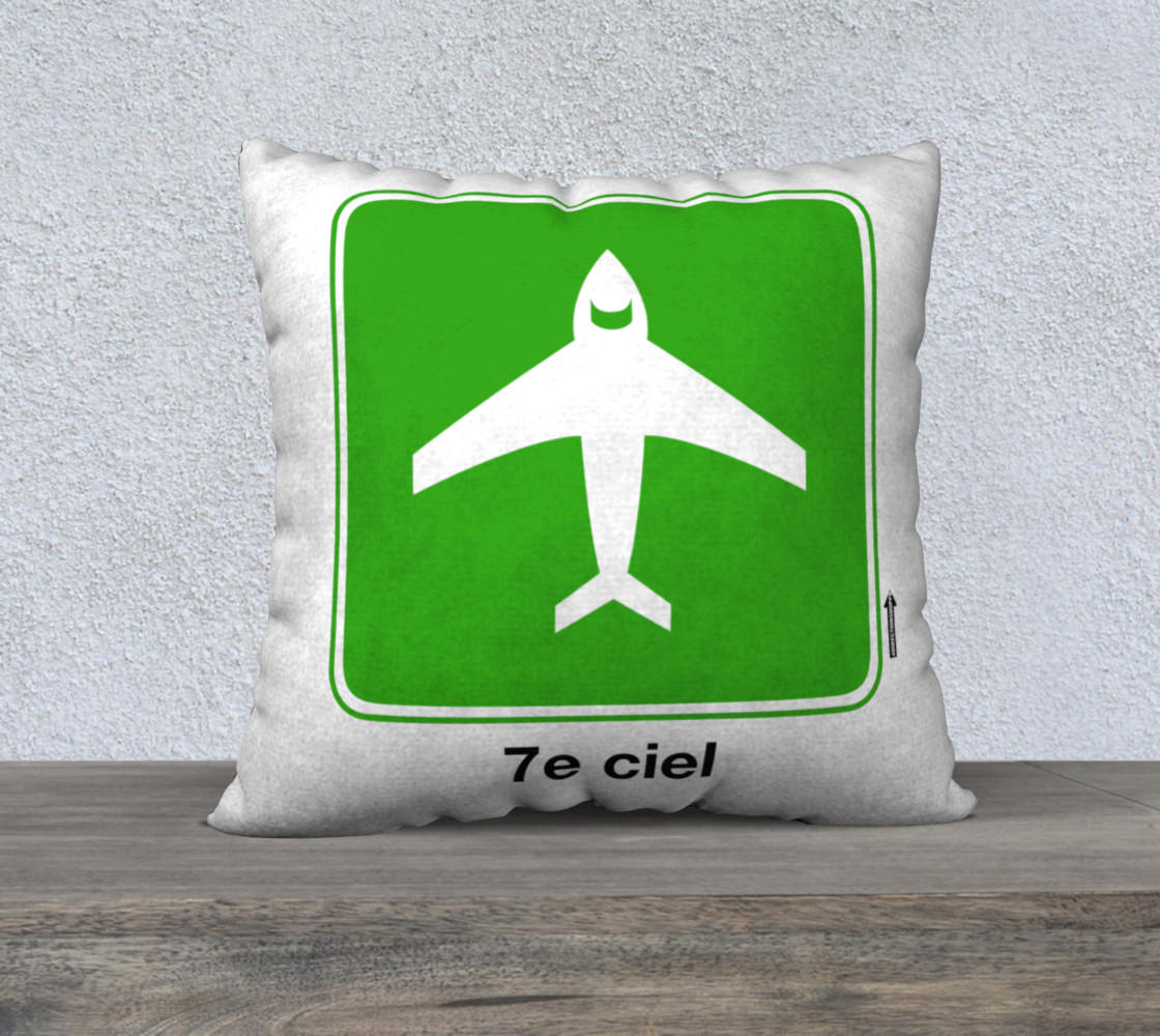 Aperçu de 7e Ciel, panneau de signalisation détourné Direction Shoppe© #1