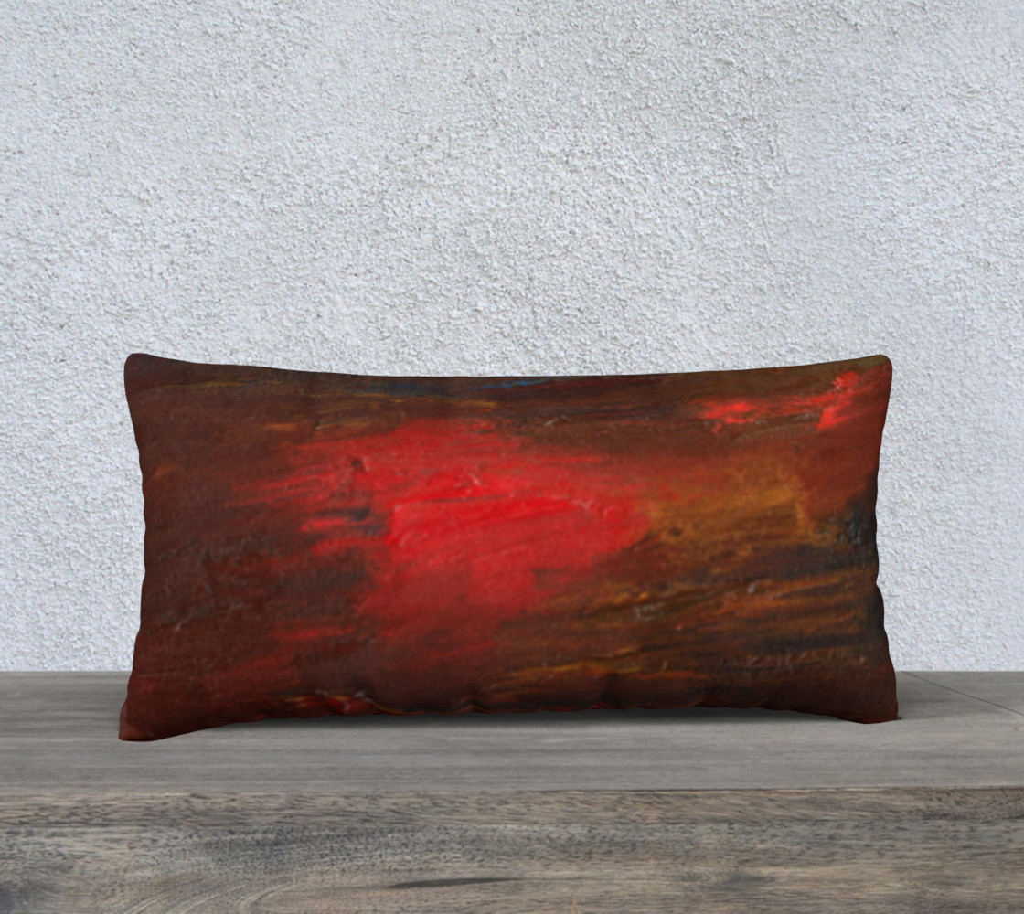 Crimson Ocean Pillow Case Style2 preview #1