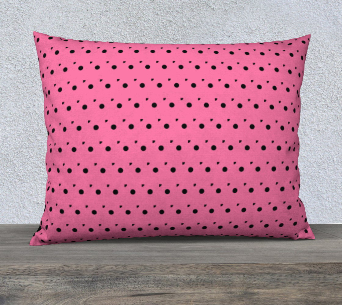 Tracks Bubble Gum 26 x 20 Pillow Case preview #1