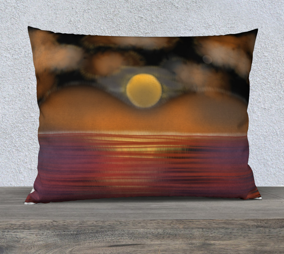 Aperçu de sunset pillow #1