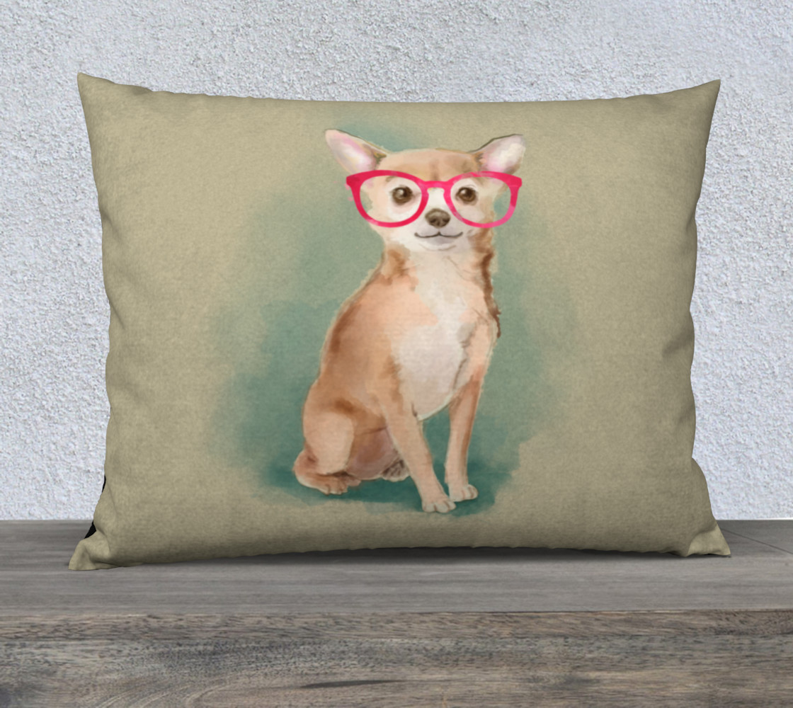 Chihuahua wearing glasses preview #1