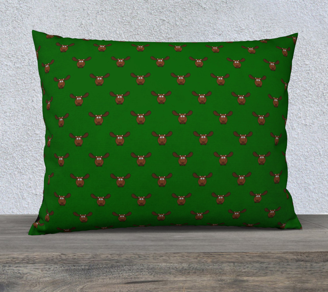 Avocado Moose Pillow Case preview #1