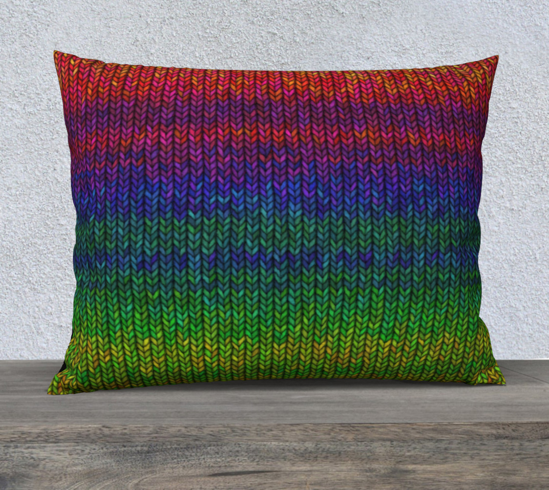 Rainbow Knit Photo preview #1