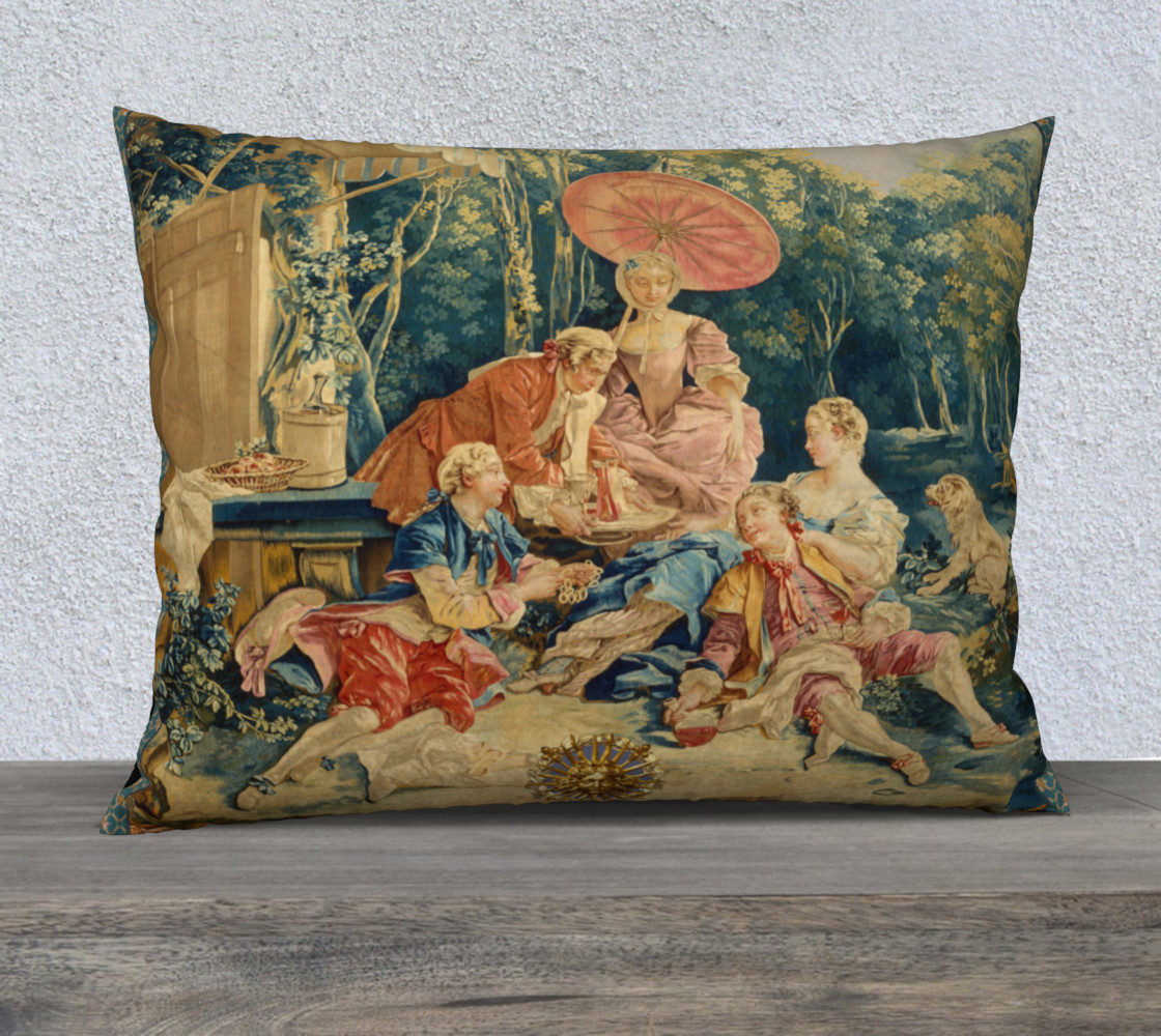 Pastoral Picnic Pillow III preview #1