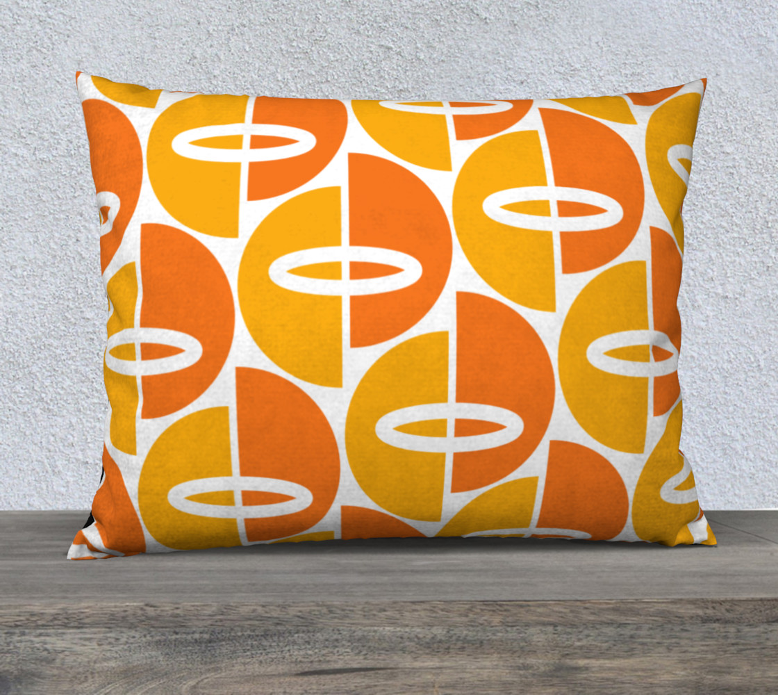 Mid-Century Modern Orange/Gold preview #1