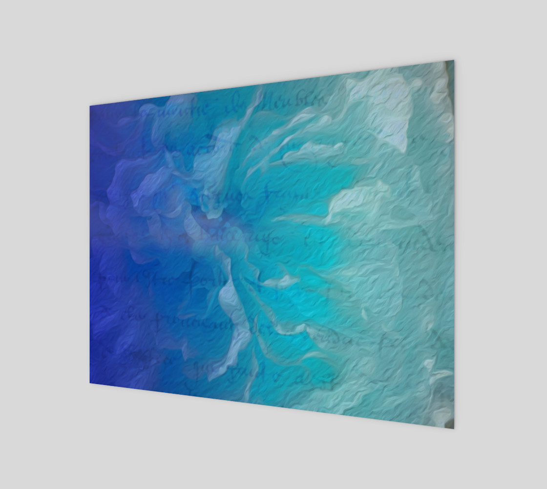 Blue I So Hope 14 x 11 Print preview #1