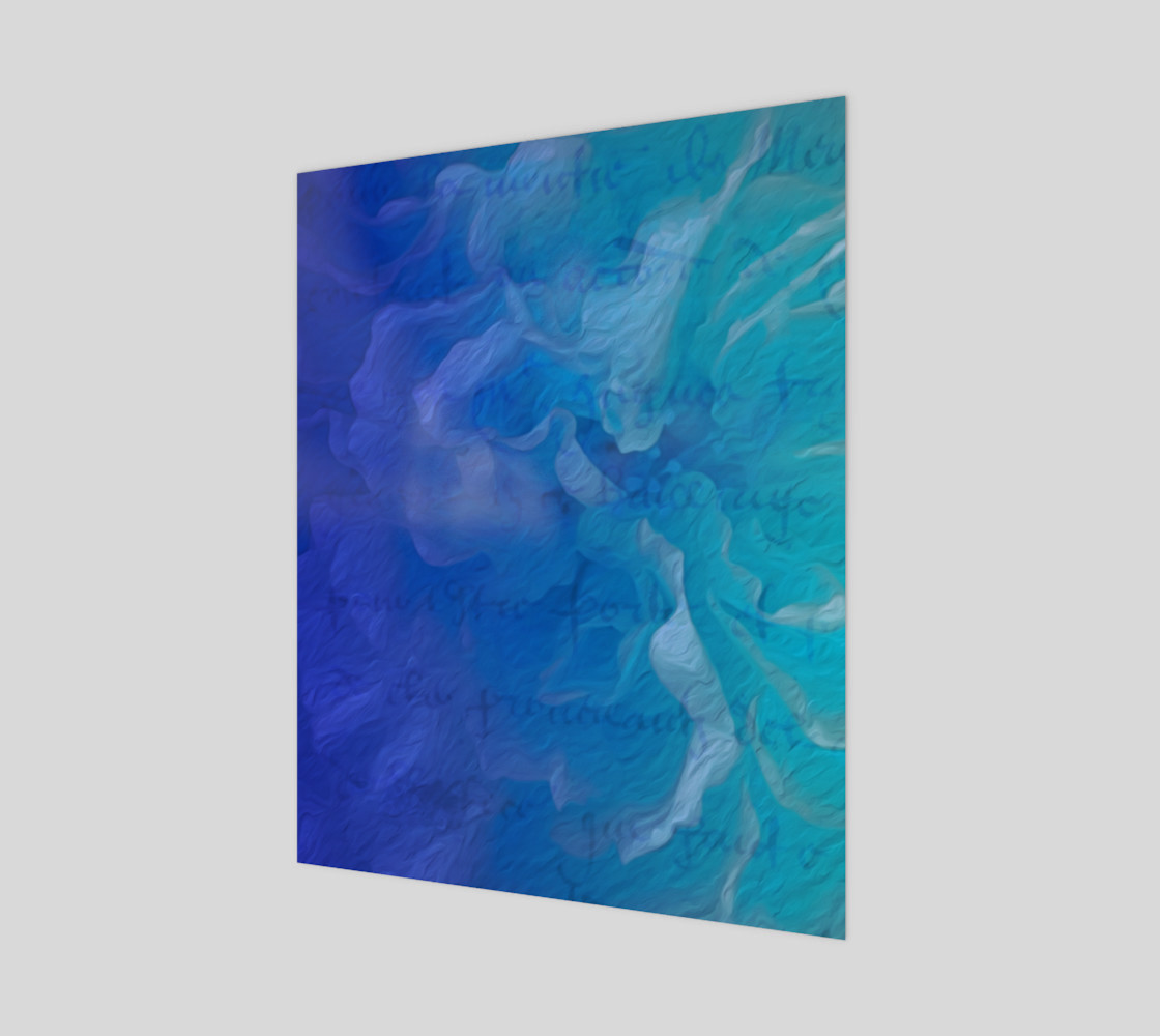 Blue I So Hope 16 x 20 Print preview #1