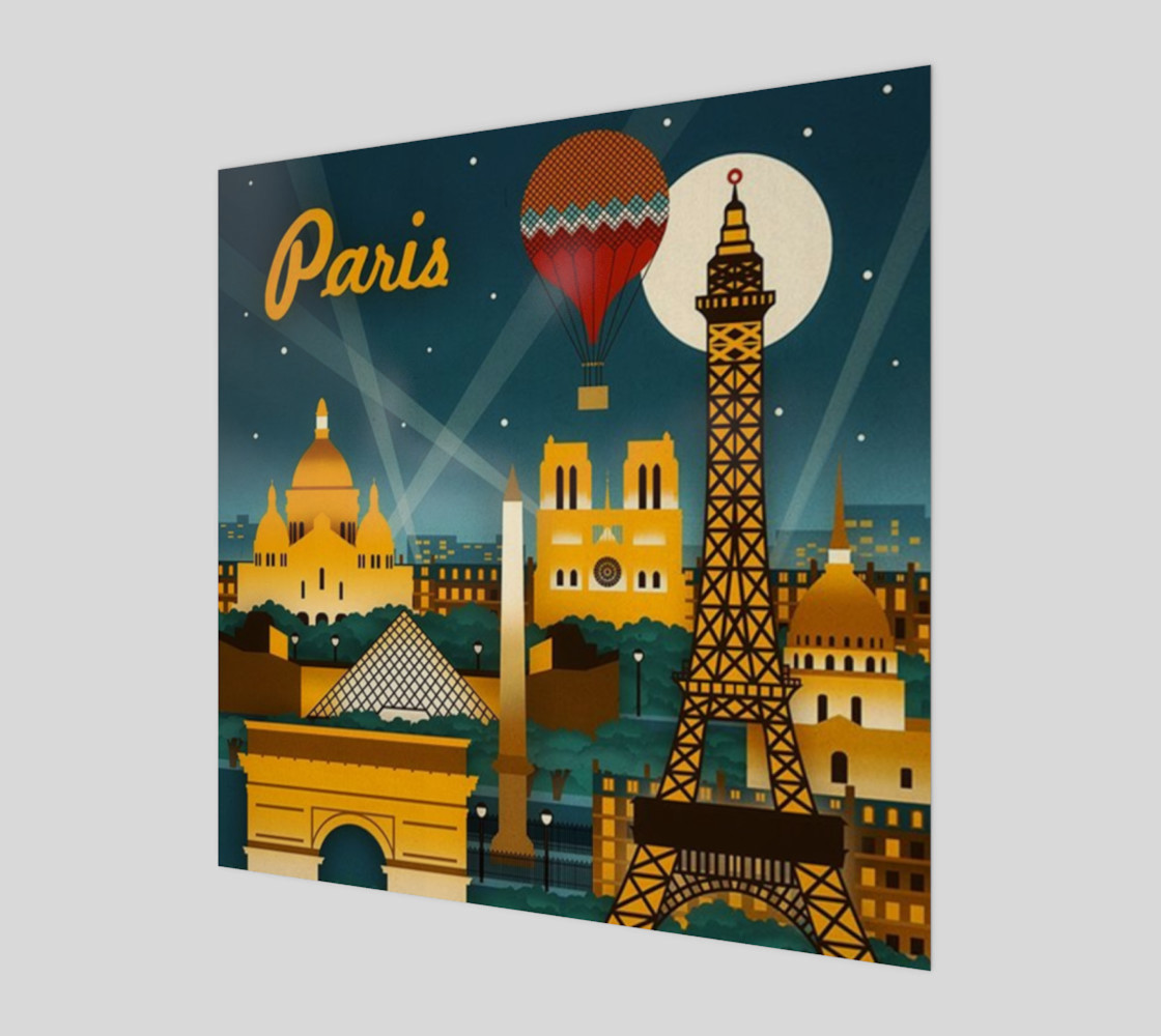 Vintage Poster Paris preview #1