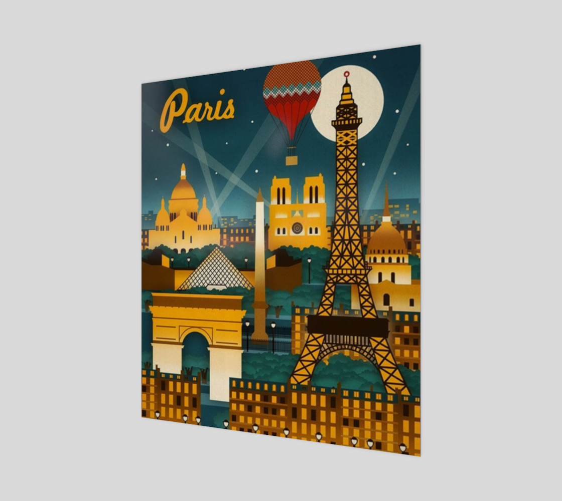 Vintage Poster Paris preview #1