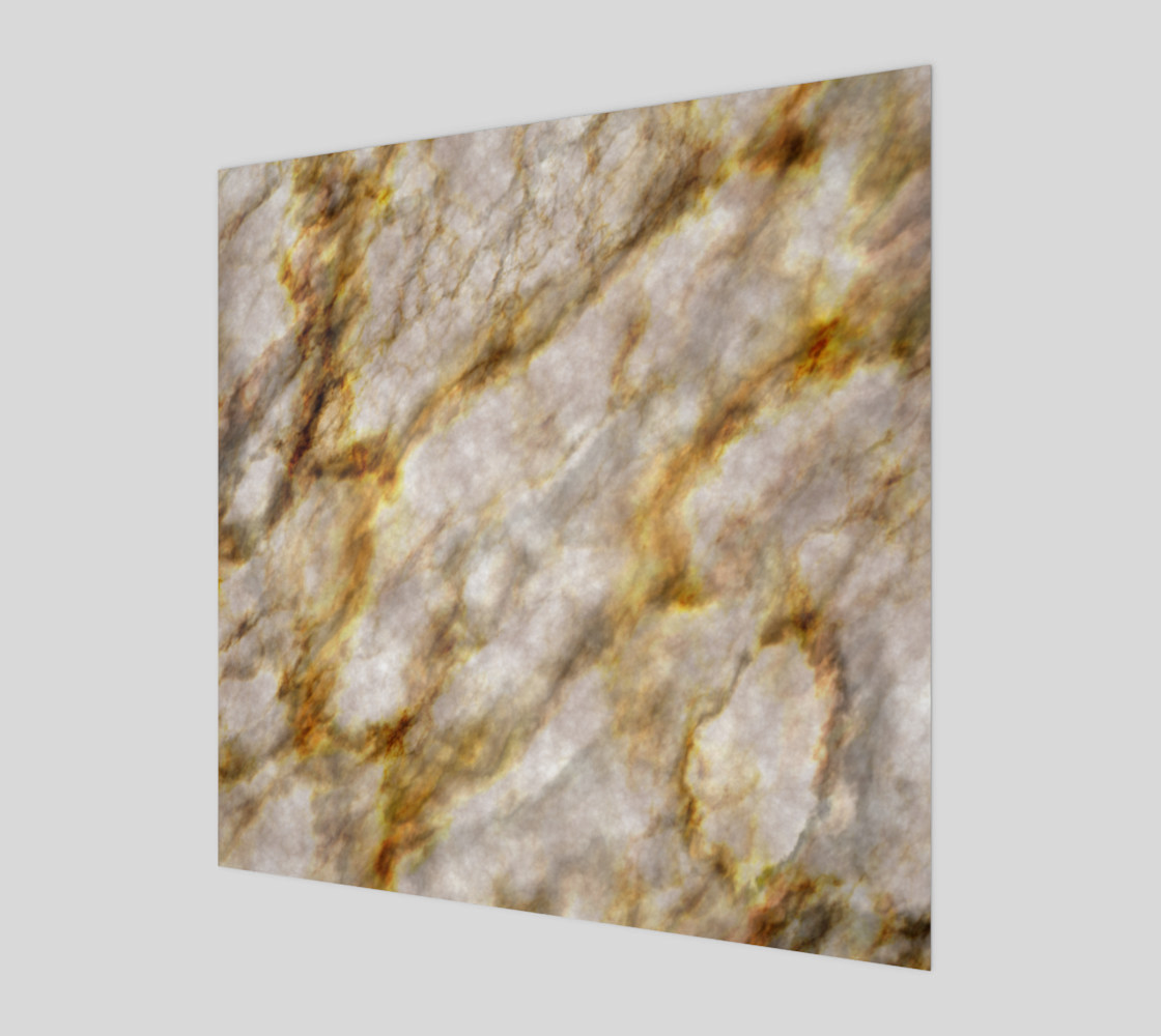 Gold Streaked Marble 3D preview