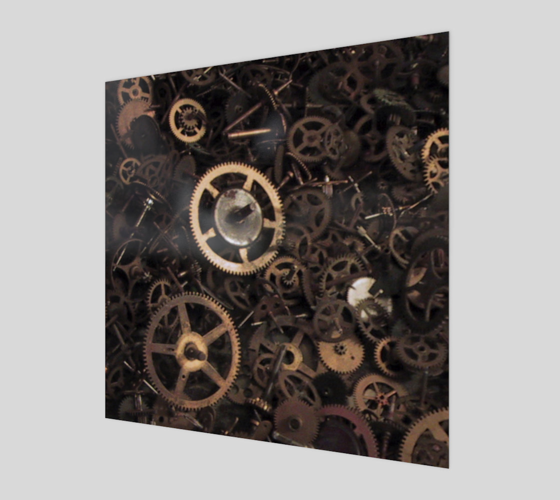 Steampunk Gears Poster preview #1