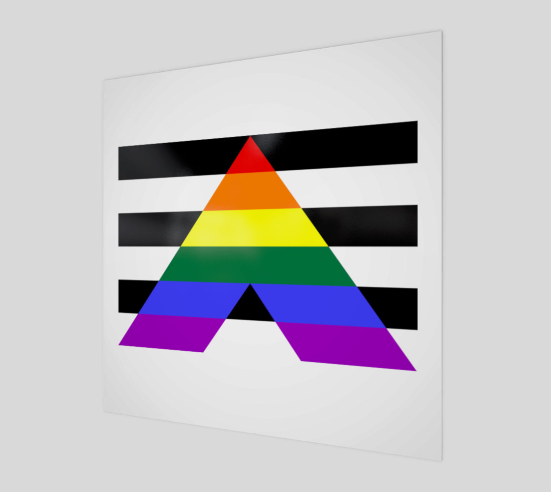Ally LGBT Wall Art preview #1