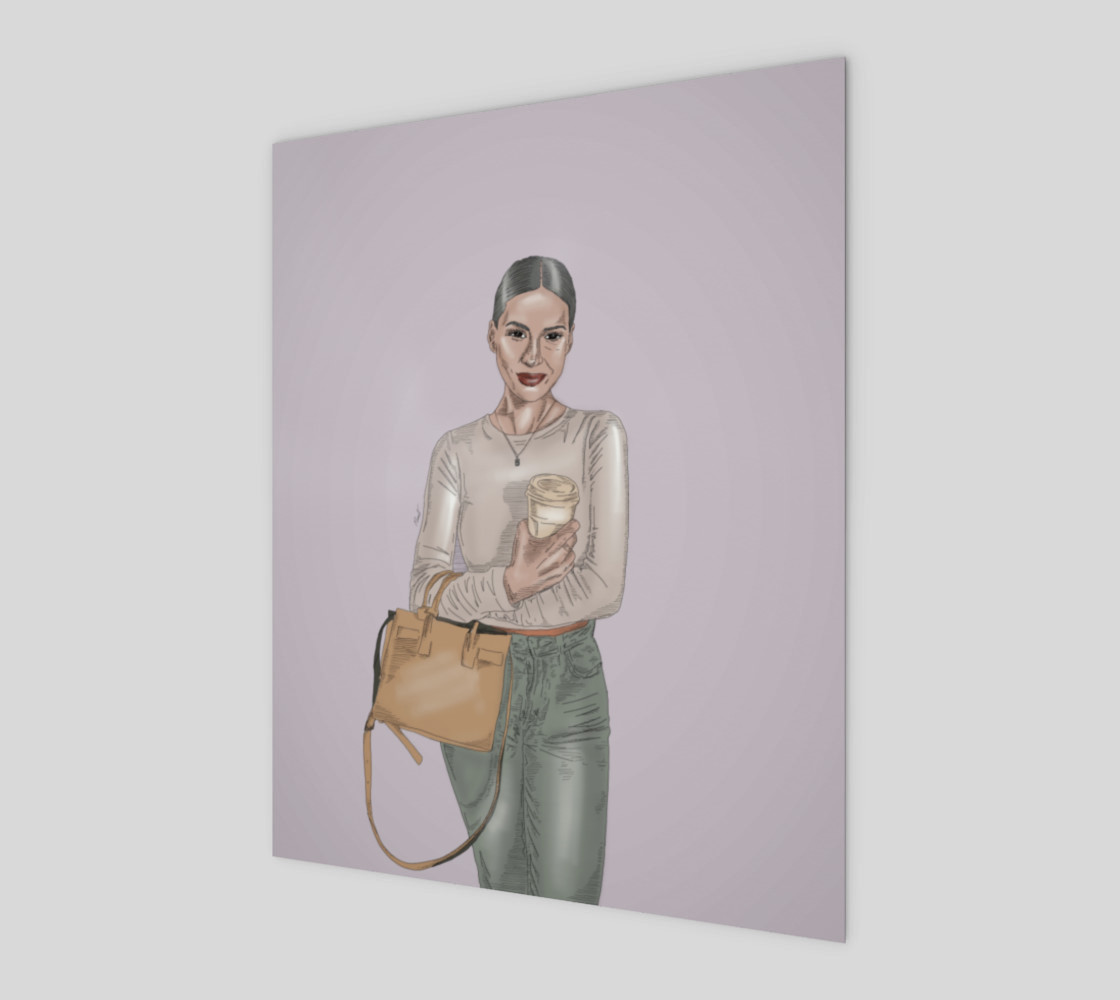naomi genes art print preview #1