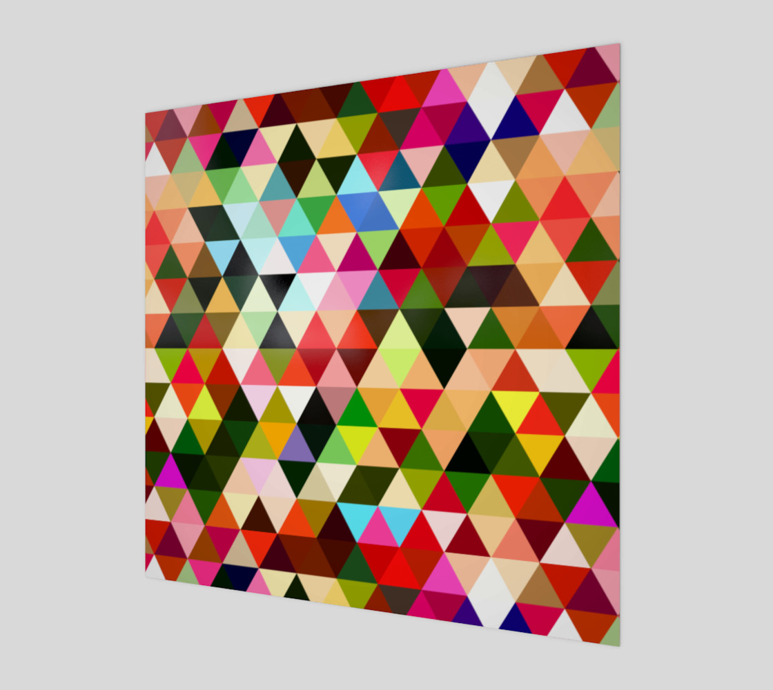 Triangle Mosaic 3D preview