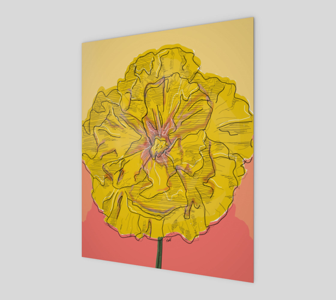 yellow flower preview #1