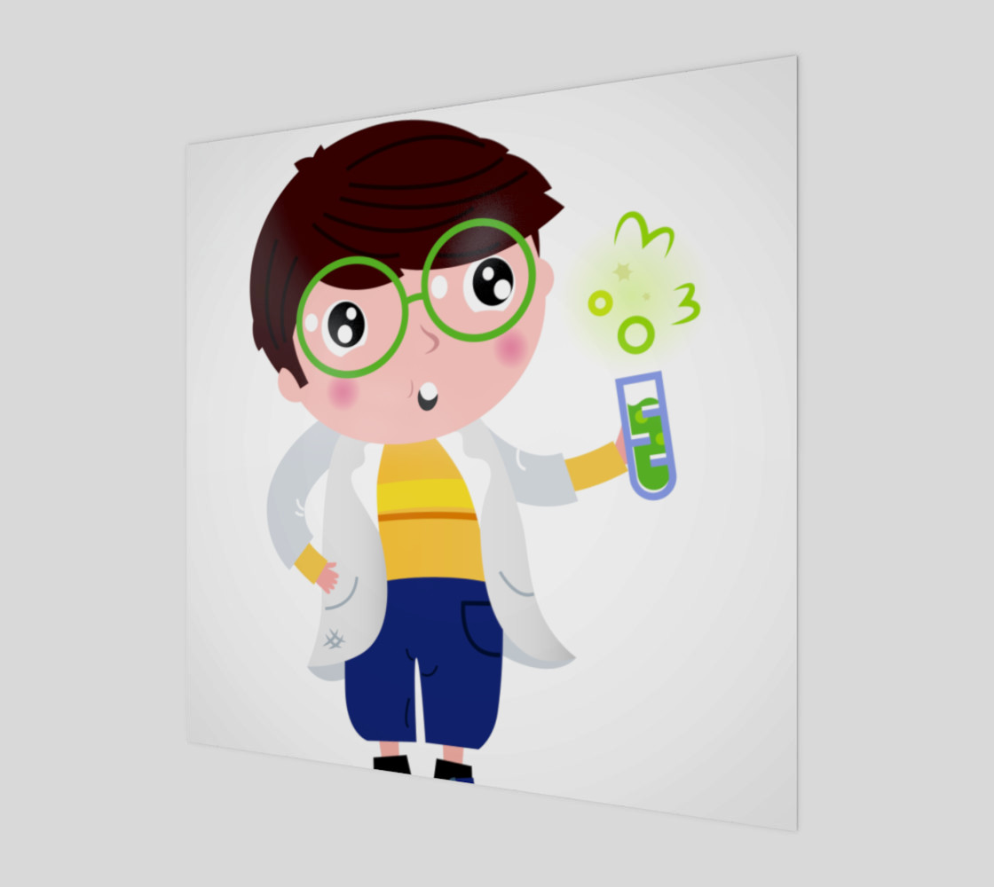 Stylish poster with Little chemist I. preview #1