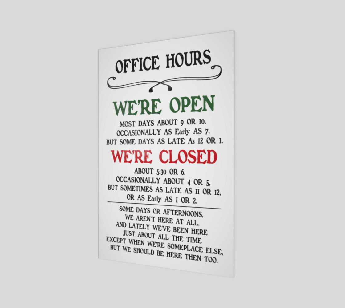 Office Hours preview #1