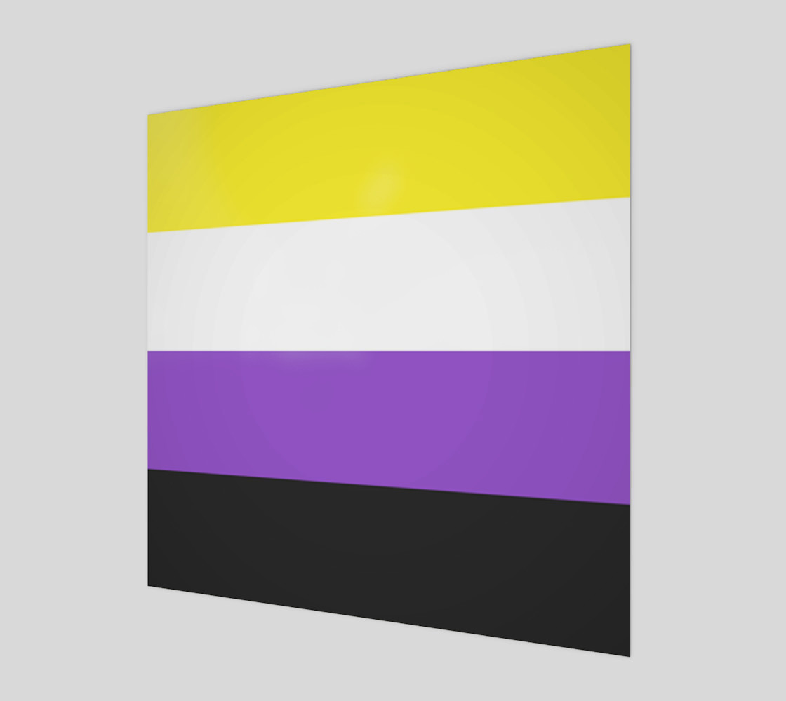 Nonbinary LGBT Wall Art preview #1