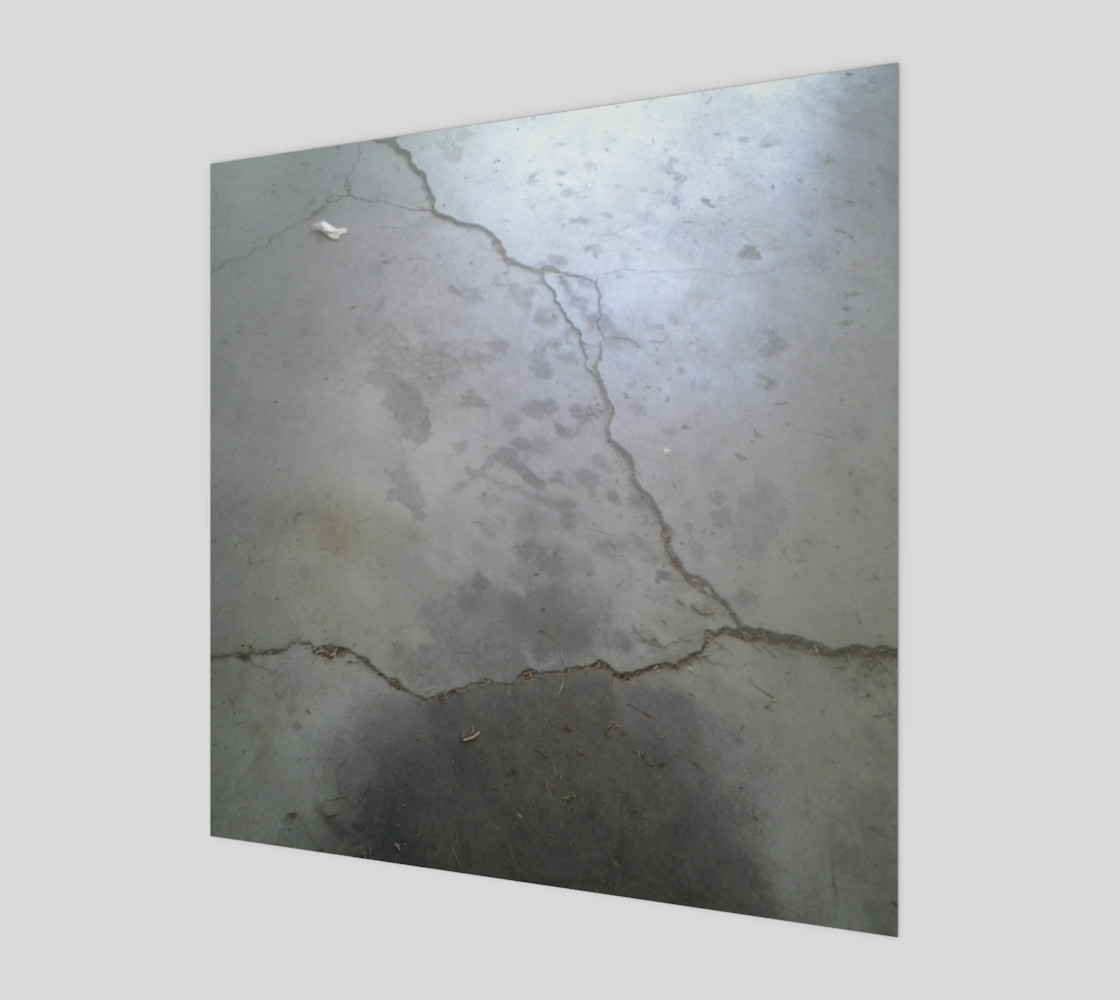 Cracked Driveway Wall Art preview #1