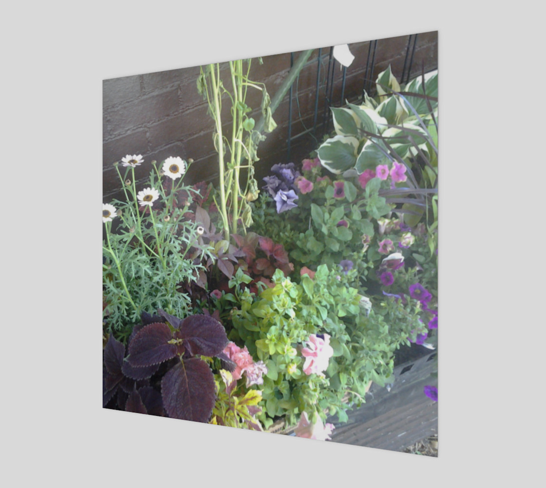 Flower Bed Wall Art preview #1