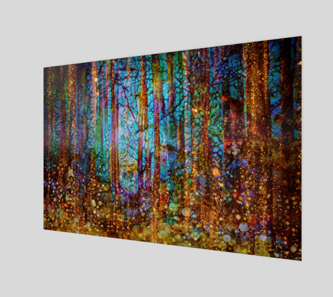 Abstract nature painting preview #1