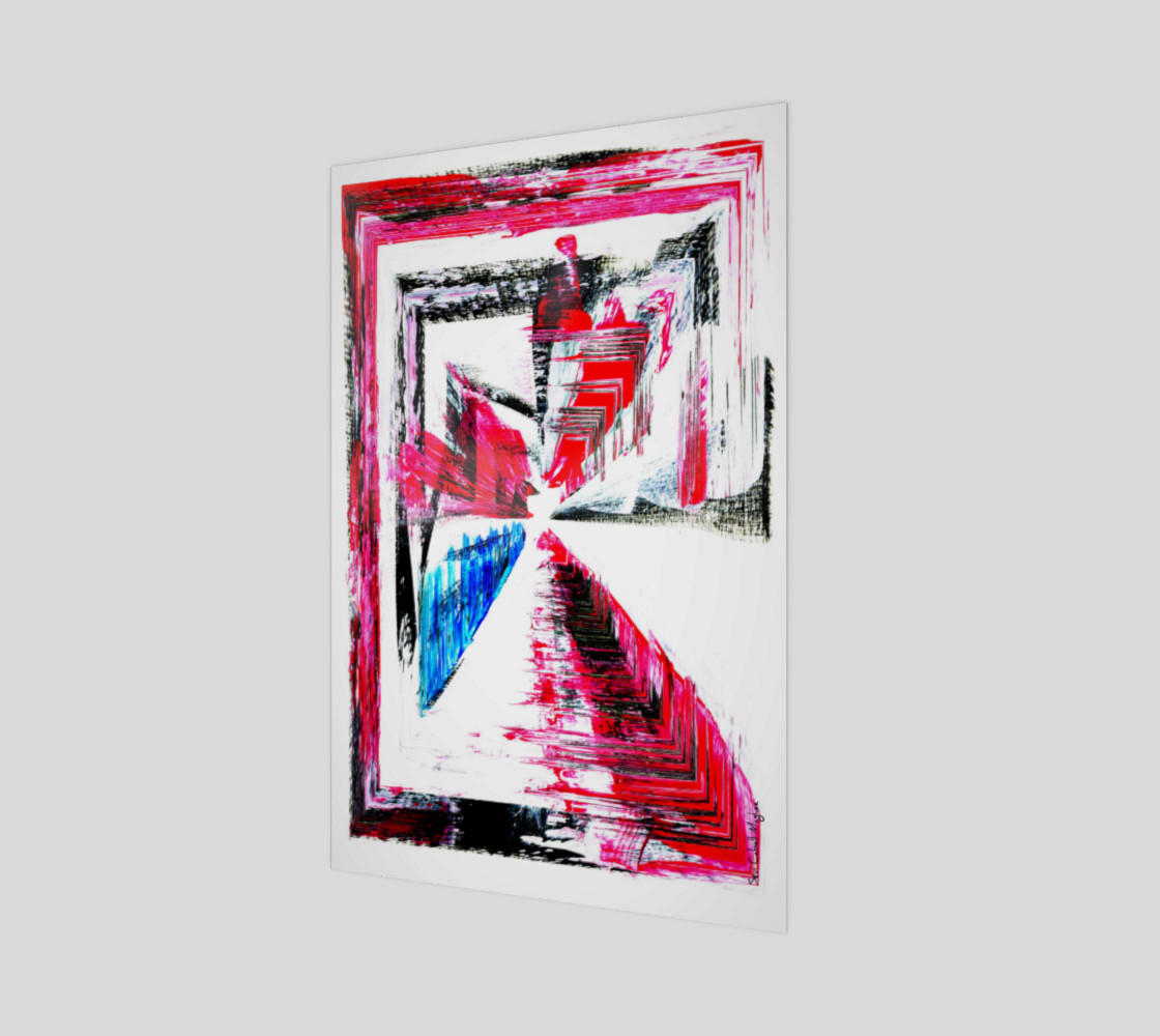 LointainRouge20x30 preview #1
