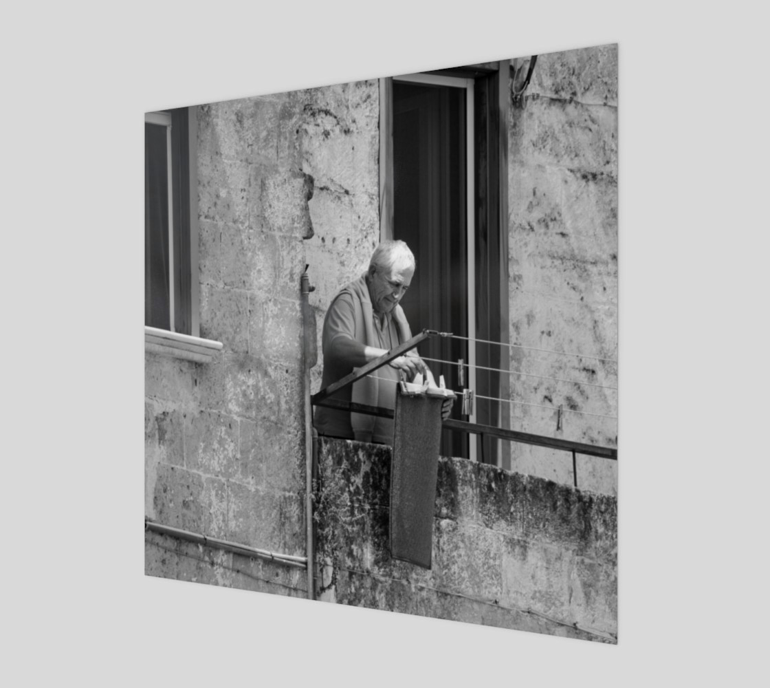 Utterly Italy Matera Man 24x24 preview #1