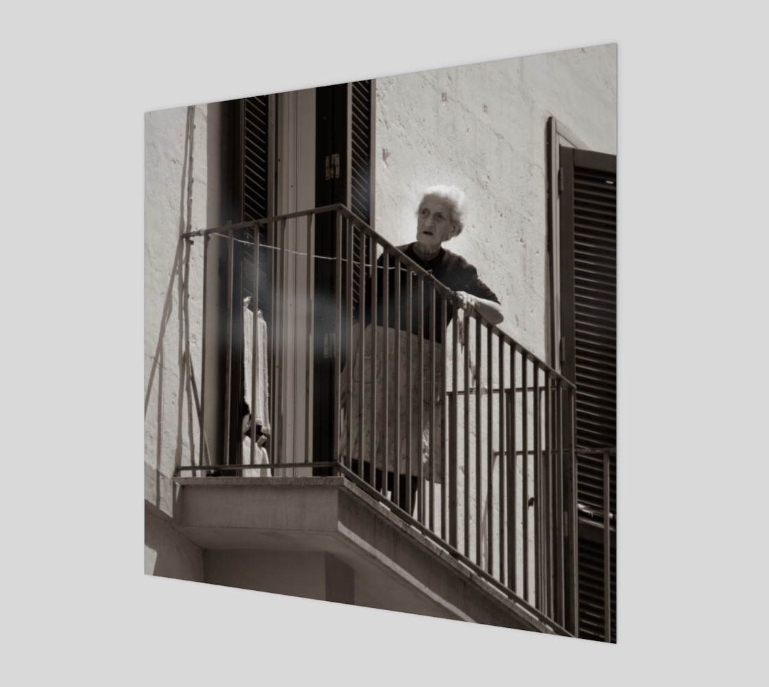 Utterly Italy Matera Woman 24x24 preview #1